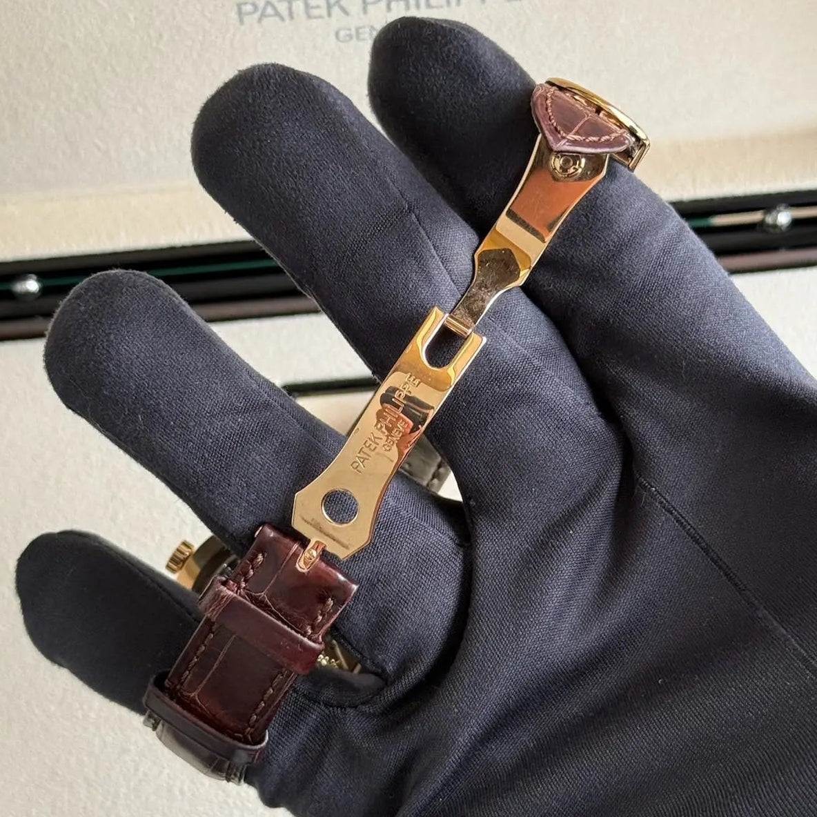 2021 Patek Philippe World Time Complications Grey Dial / 5230R-012 / Rose Gold on Crocodile Skin Strap / 38.5mm / Mint Condition / Box & Papers - Just Watch It