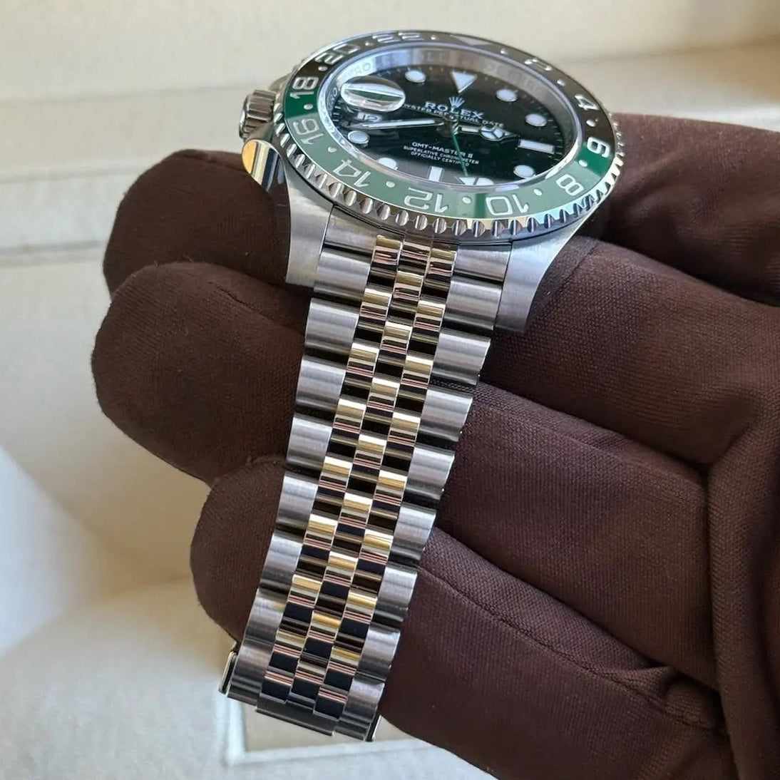 2025 Rolex GMT-Master II 'Sprite' Green/Black Bezel / 126720VTNR / 40mm / Jubilee Band Just Watch It
