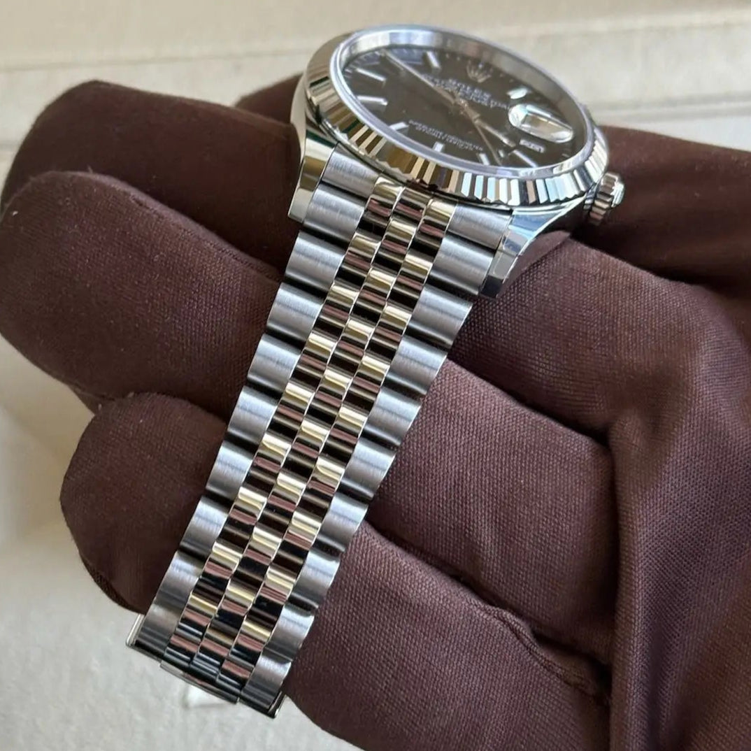 2025 Datejust 36 Black Dial / 126234 / Steel / Jubilee Band / Brand New & Unworn Just Watch It