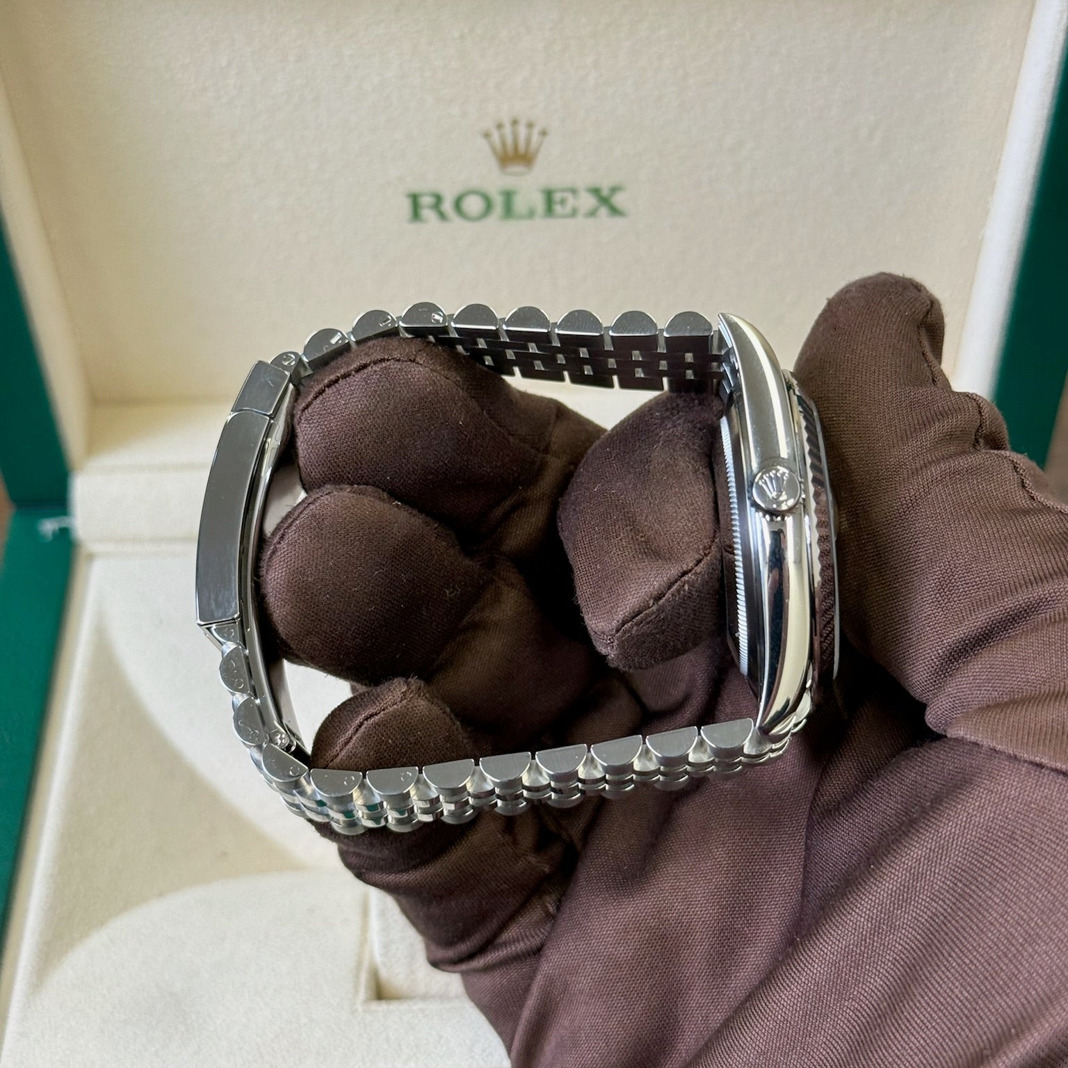 2025 Rolex Datejust 41 Slate Diamond Dial / 126334 / Steel / Brand New & Unworn / Box & Papers Just Watch It