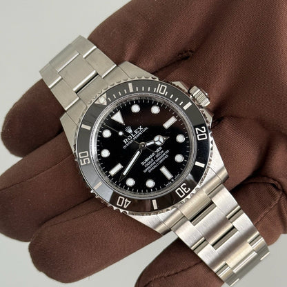 2025 Rolex Submariner No Date / 124060 / Steel / Brand New & Unworn