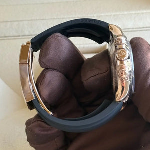2022 Rolex Daytona Cosmograph ‘Chocolate Dial’ / 116515LN / Rose Gold on Oysterflex / Like New
