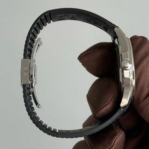 2022 Patek Philippe Aqaunaut Black Dial 5167a / Steel on Black Rubber Strap / Like New