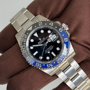 2022 Rolex GMT-Master II ‘Batman’ Black Dial 126710BLNR / 40mm / Steel / Oyster Bracelet / Like New
