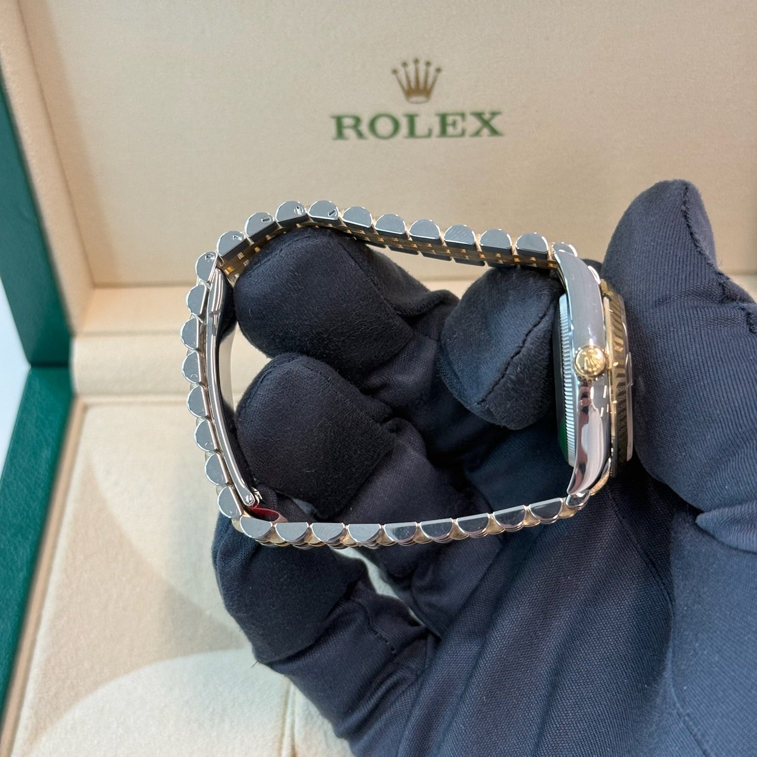 2025 Rolex Datejust 31 Green Diamond Dial 278273 / Yellow Gold & Steel / Brand New & Unworn / Box & Papers Just Watch It