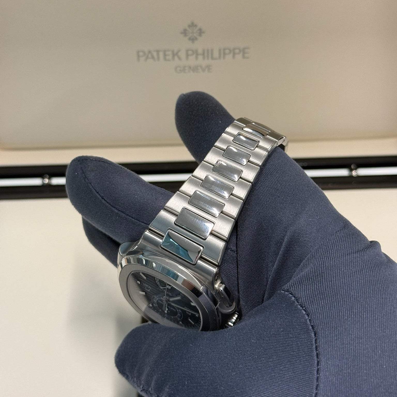 2025 Patek Philippe 5990 Aquanaut Travel Time / Steel / Brand New / Box & Papers Just Watch It