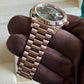 2025 Rolex Day-Date 40 Olive Roman Dial / 228235 / 40mm / Rose Gold / Brand New & Unworn Just Watch It