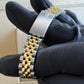 1984 Rolex Datejust 31 Blue Vignette Diamond Dial / 6827 / Two Tone Yellow Gold / Jubilee Band / Excellent Condition / Watch & Box Only Just Watch It