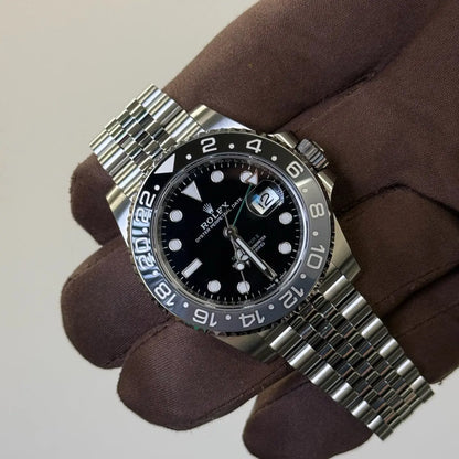 2025 Rolex GMT Master II ‘Bruce Wayne’ / 126710GRNR / Steel / Brand New & Unworn / Box & Papers Just Watch It