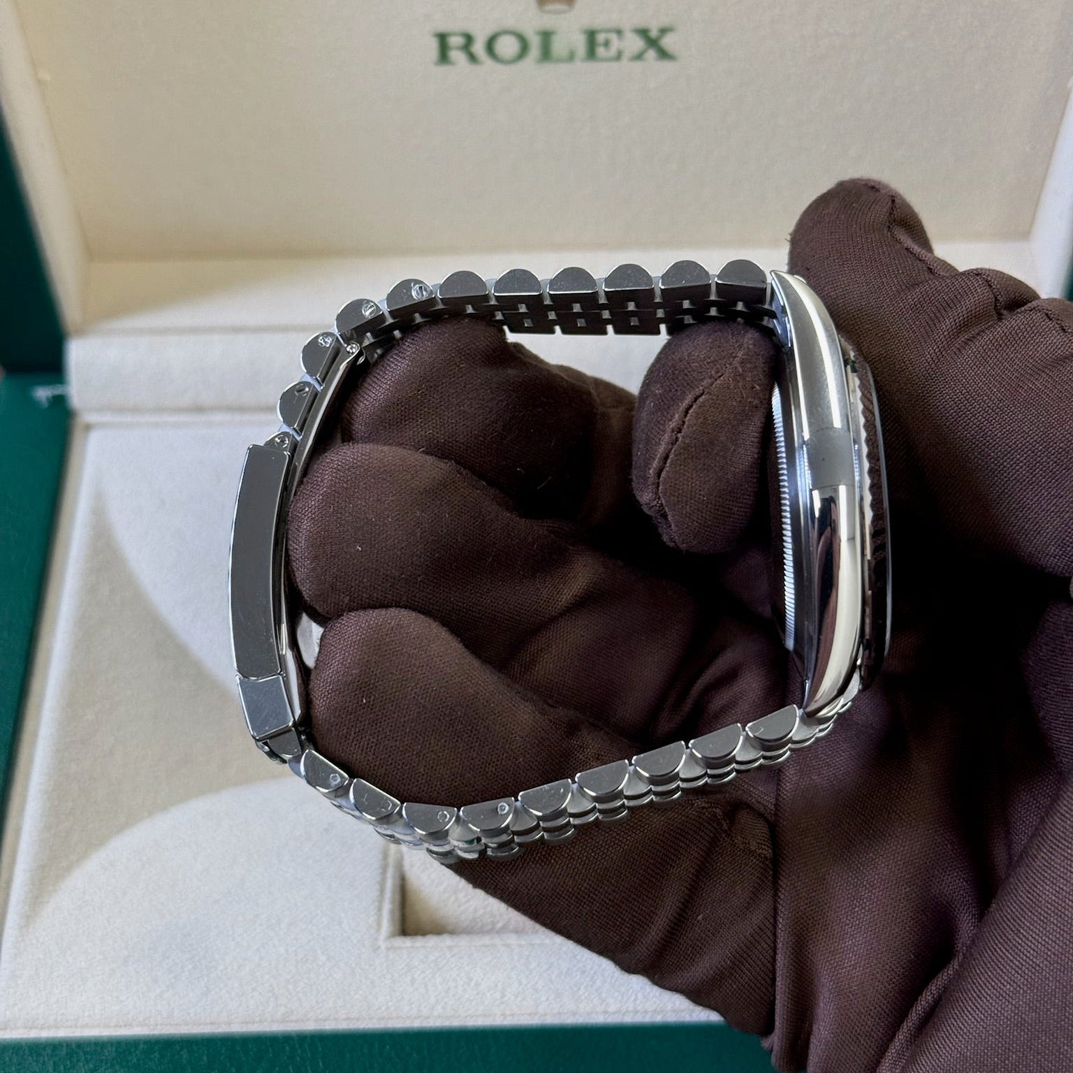 2025 Rolex Datejust 41 Mint Green / 126334 / Steel / Brand New & Unworn / Box & Papers Just Watch It