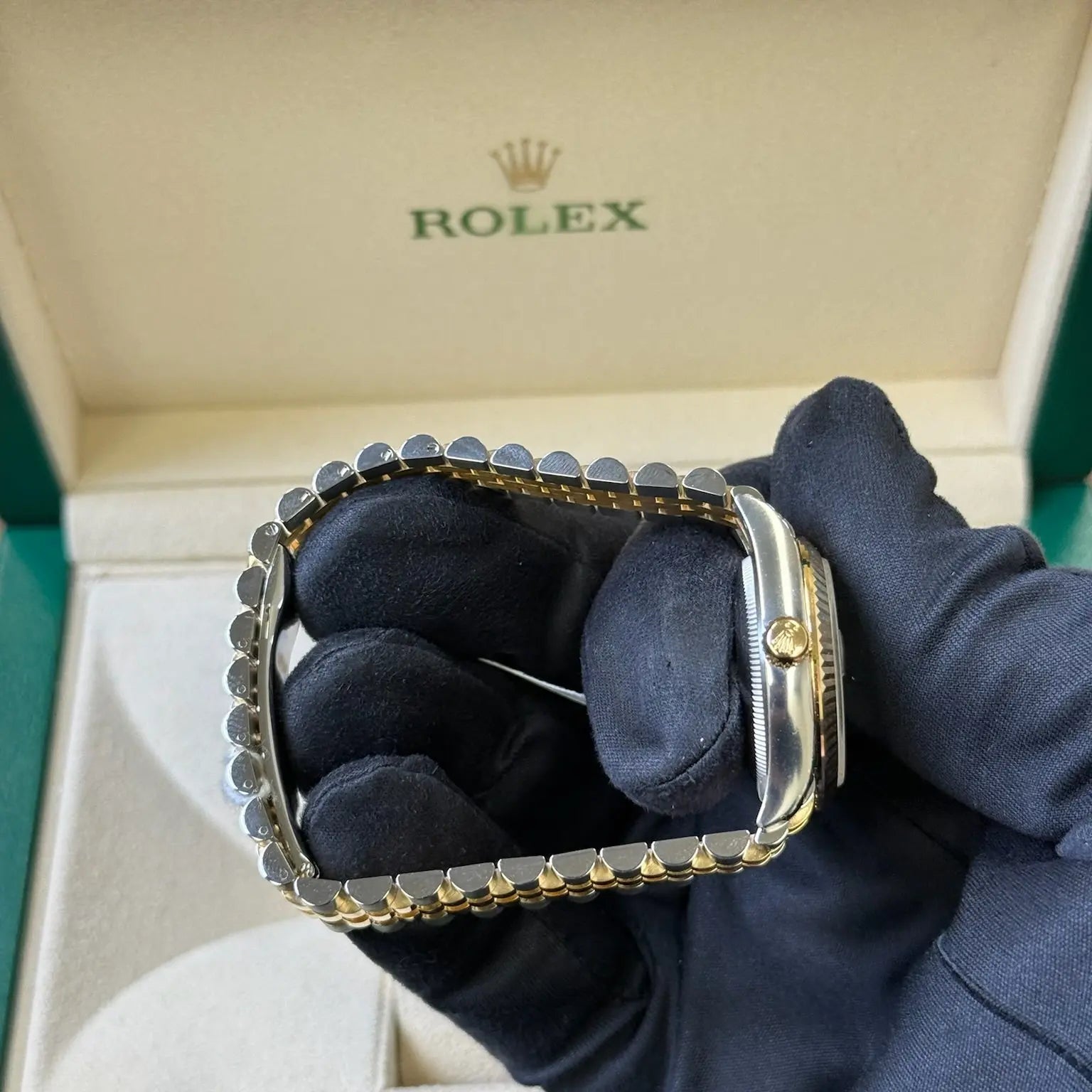 2022 Rolex Datejust 31 Mother of Pearl Diamond Dial / 278273 / Two Tone Yellow Gold & Steel / Like New / Box & Papers Just Watch It
