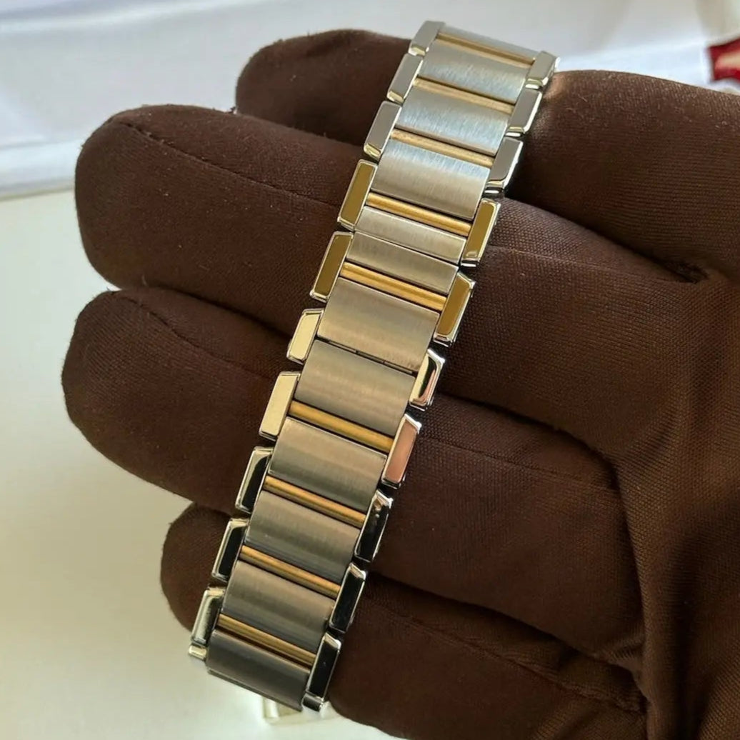 2003 Cartier Tank Française Medium Yellow Gold 2465 / 18kt Yellow / W51012Q4 / Mint Condition / Quartz / Box & Papers Just Watch It