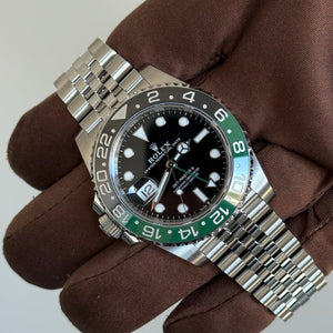 2025 Rolex GMT-Master II 'Sprite' Green/Black Bezel / 126720VTNR / 40mm / Jubilee Band Just Watch It