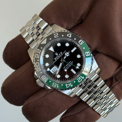 2025 Rolex GMT-Master II 'Sprite' Green/Black Bezel / 126720VTNR / 40mm / Jubilee Band Just Watch It