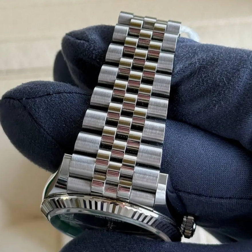 2022 Datejust 36 Purple Aubergine Dial with Diamonds VI and IX / Jubilee Band / Mint Condition Just Watch It