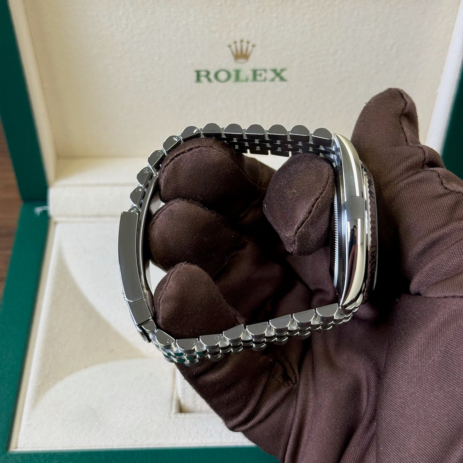 2025 Rolex Datejust 41 Slate Diamond Dial / 126334 / Steel / Brand New & Unworn / Box & Papers Just Watch It