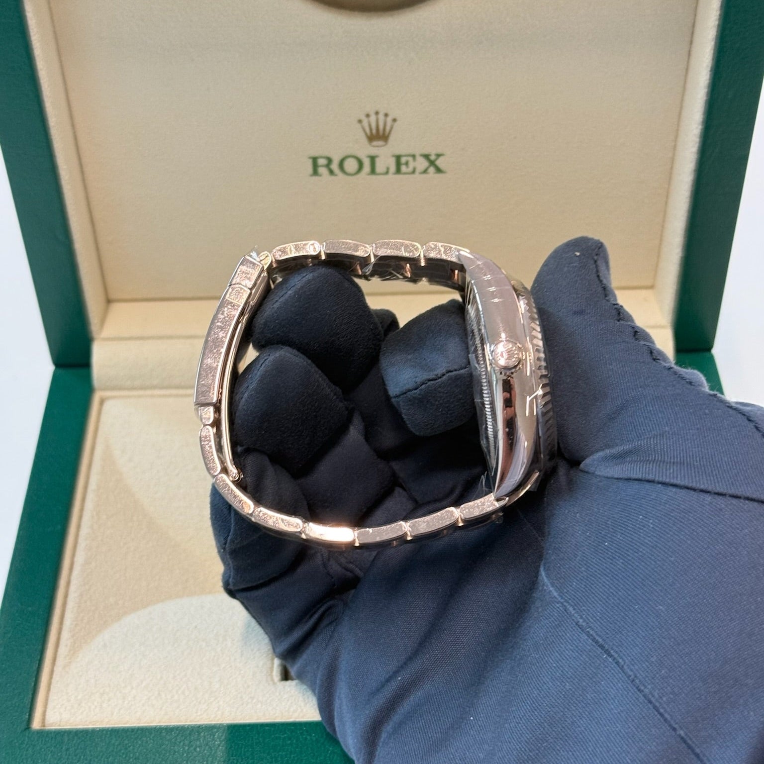 2021 Rolex Skydweller 42 Chocolate Dial 326935 / Rose Gold / Mint Condition / Box & Papers Just Watch It