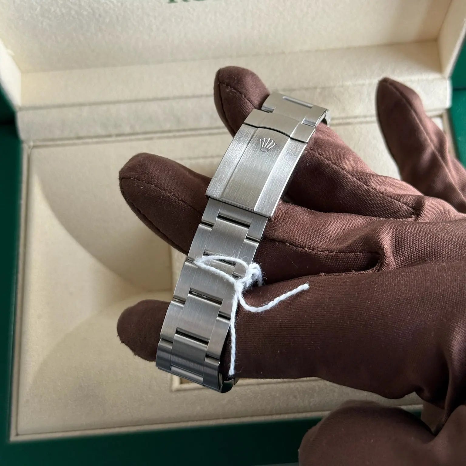 2025 Rolex Oyster Perpetual 41 Green Dial / 134300 / Oyster Steel / Brand New & Unworn / Box & Papers⁠ Just Watch It
