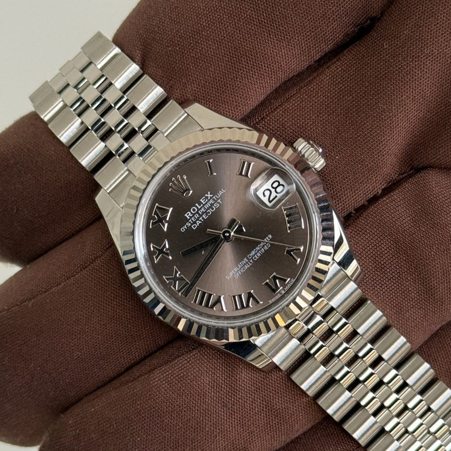 2025 Rolex Datejust 31 Dary Grey Dial / 278274 / Jubilee Band / Brand New & Unworn