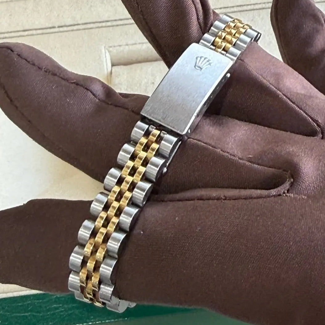 1998 Rolex Lady-Datejust 26 Champagne Diamond Dial / 79173 / Two Tone Yellow Gold / Jubilee Band / Excellent Condition - Just Watch It