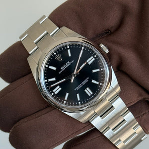 2025 Rolex Oyster Perpetual 41 Black Dial / 124300 / Oyster Bracelet / 41mm / Brand New & Unworn - Just Watch It
