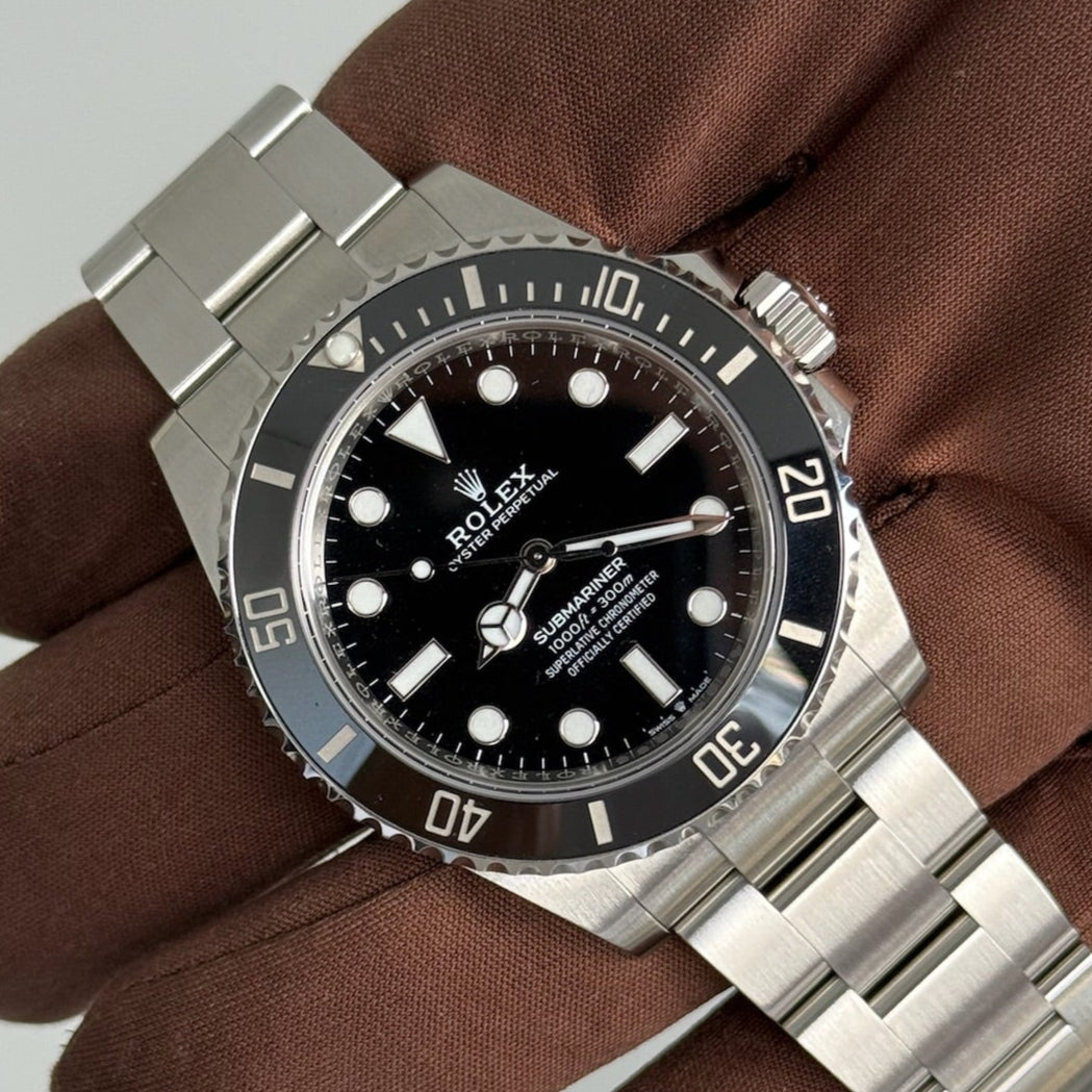 2024 Rolex Submariner No Date / 124060 / Steel / Brand New & Unworn