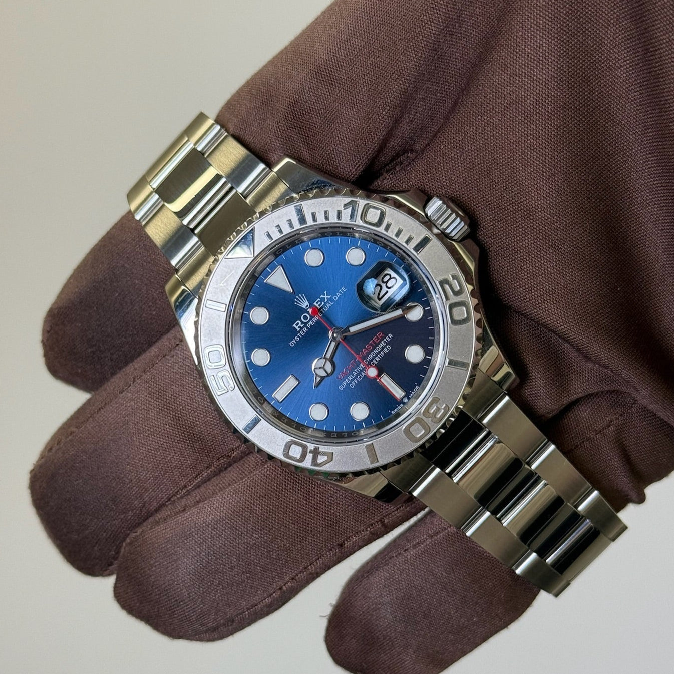 2021 Rolex Yacht Master 40 Blue Dial / 126622 / Steel / Mint Condition / Box & Papers Just Watch It