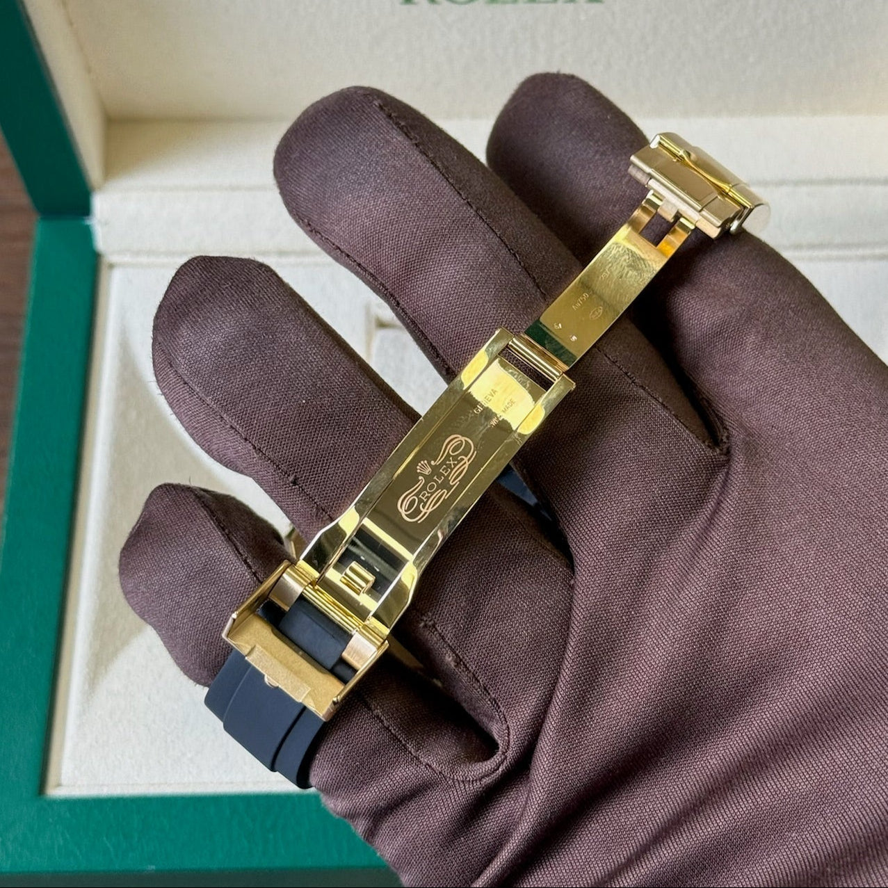 2025 Rolex Daytona Cosmograph 'Tiffany Blue' Dial / 126518LN / Yellow Gold / Brand New & Unworn / Box & Papers Just Watch It