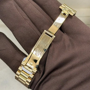 2017 Day Date 40 Champagne Baguette Diamond Dial / 228238 / Yellow Gold / Mint Condition / Box & Papers Just Watch It
