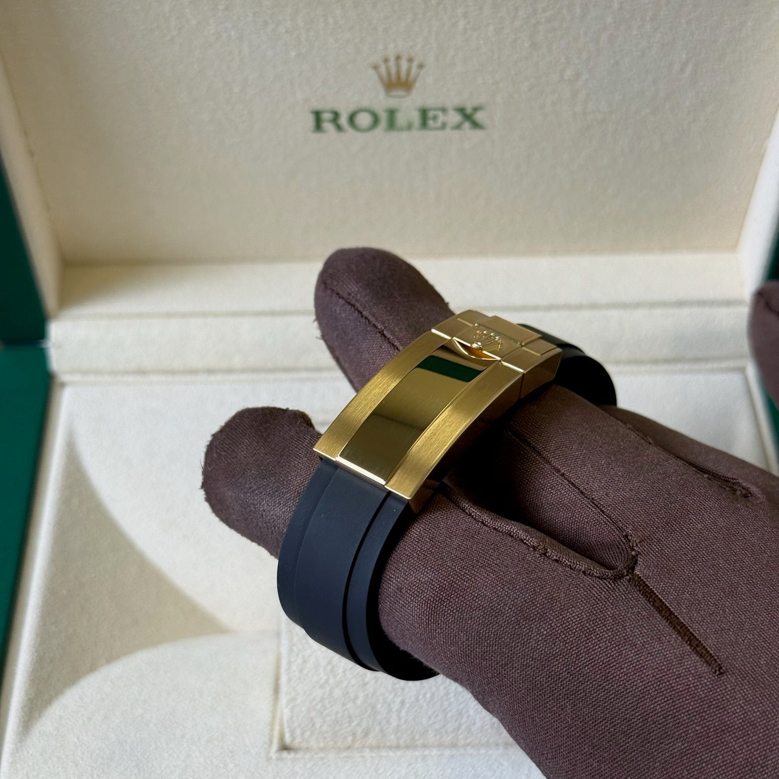 2025 Rolex Daytona Cosmograph 'Tiffany Blue' Dial / 126518LN / Yellow Gold / Brand New & Unworn / Box & Papers Just Watch It