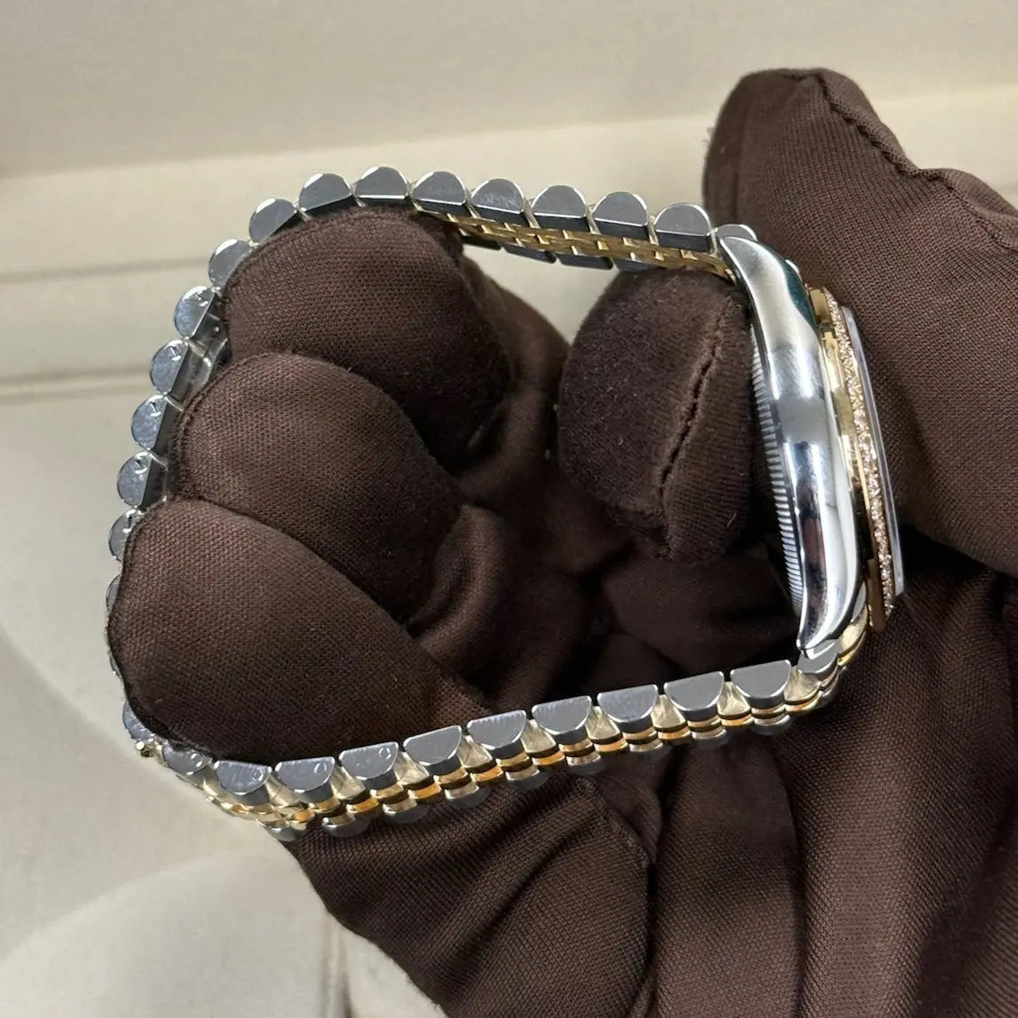 2025 Datejust 31 Champagne Dial / 278383RBR / Factory Diamond Dial / Brand New & Unworn / Box & Papers Just Watch It