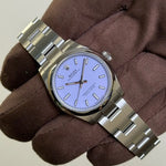 2025 Rolex Oyster Perpetual 31 Lavender Dial / 277200 / Steel / Brand New & Unworn / Box & Papers Just Watch It