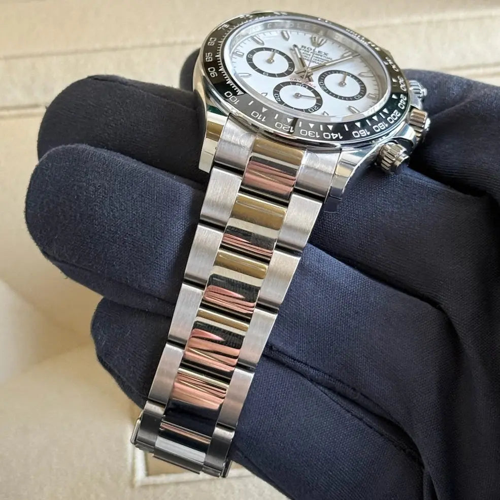 2025 Rolex Daytona Cosmograph White Dial Panda / 126500LN / 40mm / Brand New & Unworn / Box & Papers Just Watch It