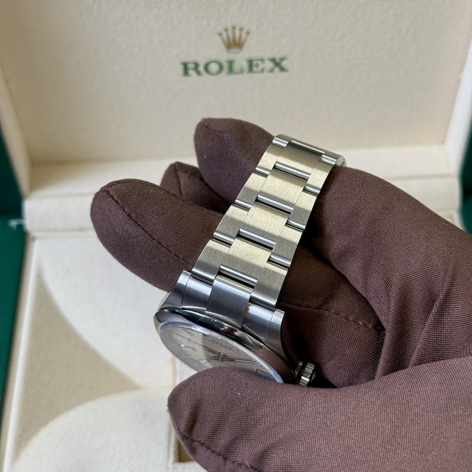 2025 Rolex Oyster Perpetual 41 Beige Dial / 134300 / Steel / Brand New & Unworn / Box & Papers Just Watch It
