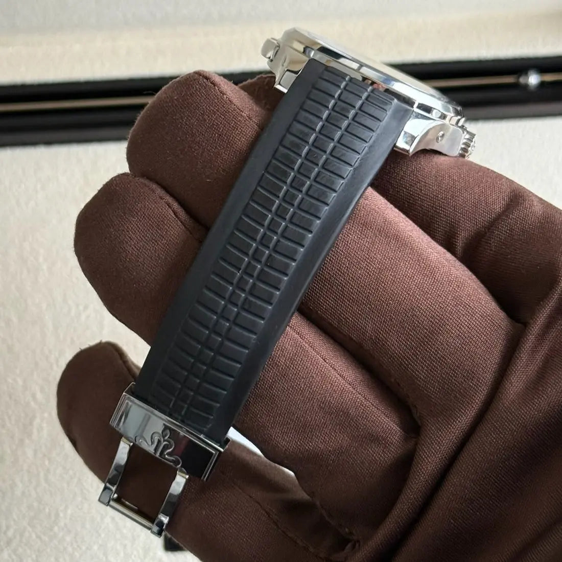 2023 Patek Philippe 5164a Aquanaut Travel Time / Steel / Mint Condition / Box & Papers Just Watch It