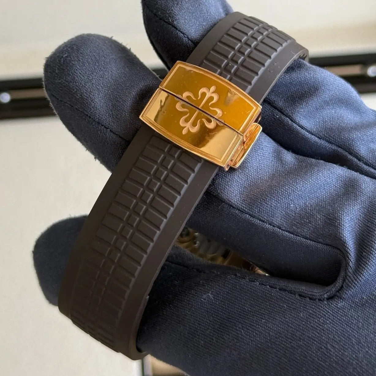 2022 Patek Philippe Aquanaut / 5167R-001 / Rose Gold with Brown Dial on Rubber Strap / Like New - Just Watch It
