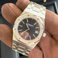 2002 Audemars Piguet Royal Oak Jumbo Black Dial / 15202ST / Steel / Mint Condition