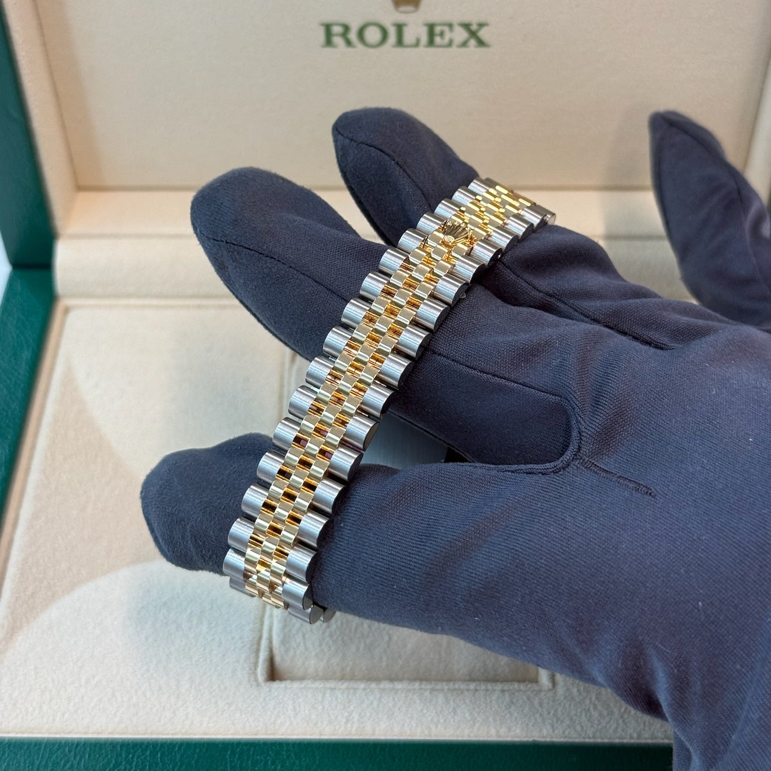 2025 Rolex Datejust 31 Green Diamond Dial 278273 / Yellow Gold & Steel / Brand New & Unworn / Box & Papers Just Watch It