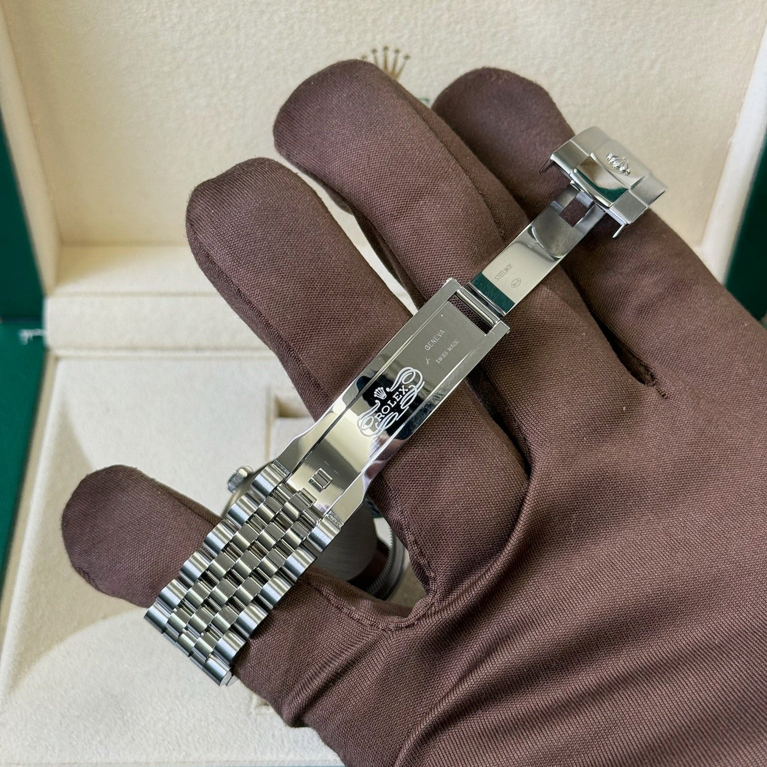 2025 Rolex Datejust 36 Mint Green / 126234 / Steel / Brand New & Unworn / Box & Papers Just Watch It