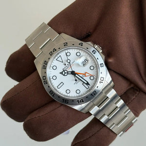 2025 Explorer II ‘Polar’ White Dial / 226570 / Steel / Brand New & Unworn Just Watch It