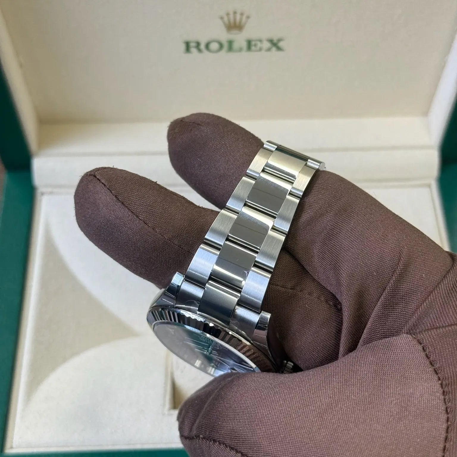 2025 Rolex Datejust 41 Blue Azzurro Dial / 126334 / Steel / Fully Stickered / Brand New & Unworn / Box & Papers Just Watch It