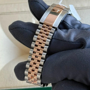 2023 Rolex Datejust 41 Wimbledon Dial / Two Tone Rose Gold / Jubilee Band / Like New / Box & Papers Just Watch It