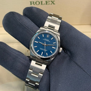 2025 Rolex Oyster Perpetual 31 Blue Dial 277200 / Steel / Brand New & Unworn / Box & Papers Just Watch It