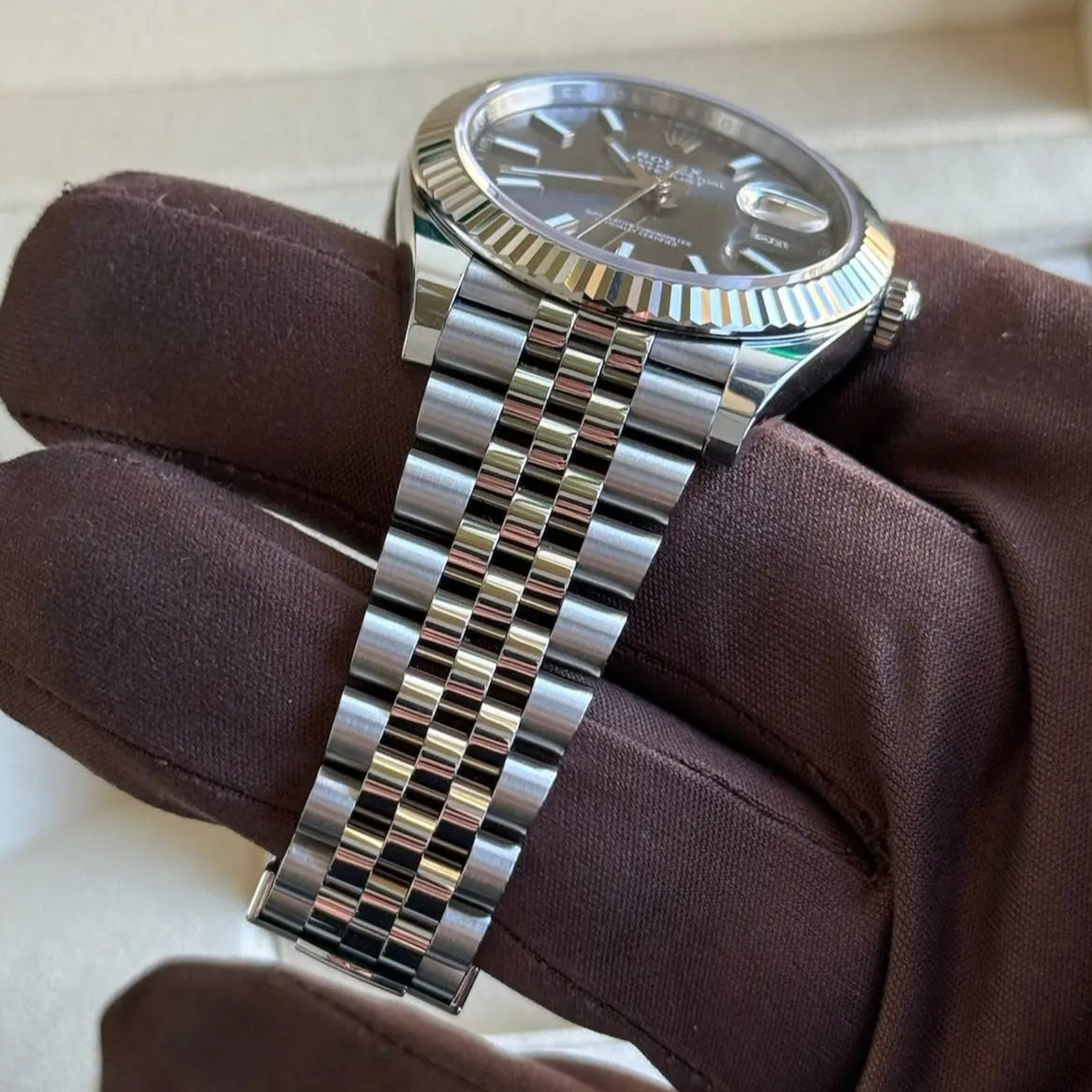 2024 Rolex Datejust 41 Slate Dial / 126334 / Steel / 41mm / Mint Condition Just Watch It