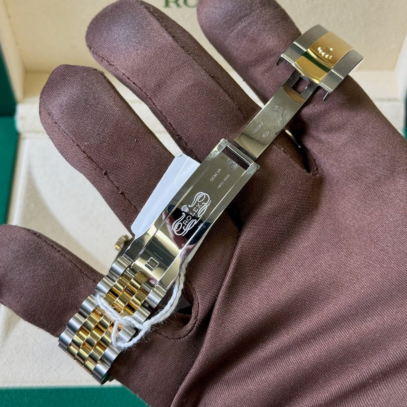 2025 Rolex Datejust 41 Black Diamond Dial / 126333 / Two Tone Yellow Gold & Steel / Brand New & Unworn / Box & Papers Just Watch It