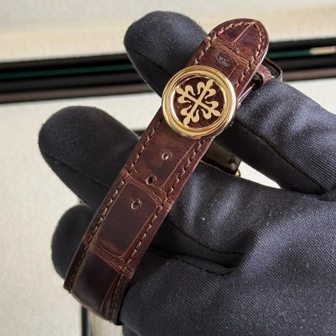 2021 Patek Philippe World Time Complications Grey Dial / 5230R-012 / Rose Gold on Crocodile Skin Strap / 38.5mm / Mint Condition / Box & Papers - Just Watch It
