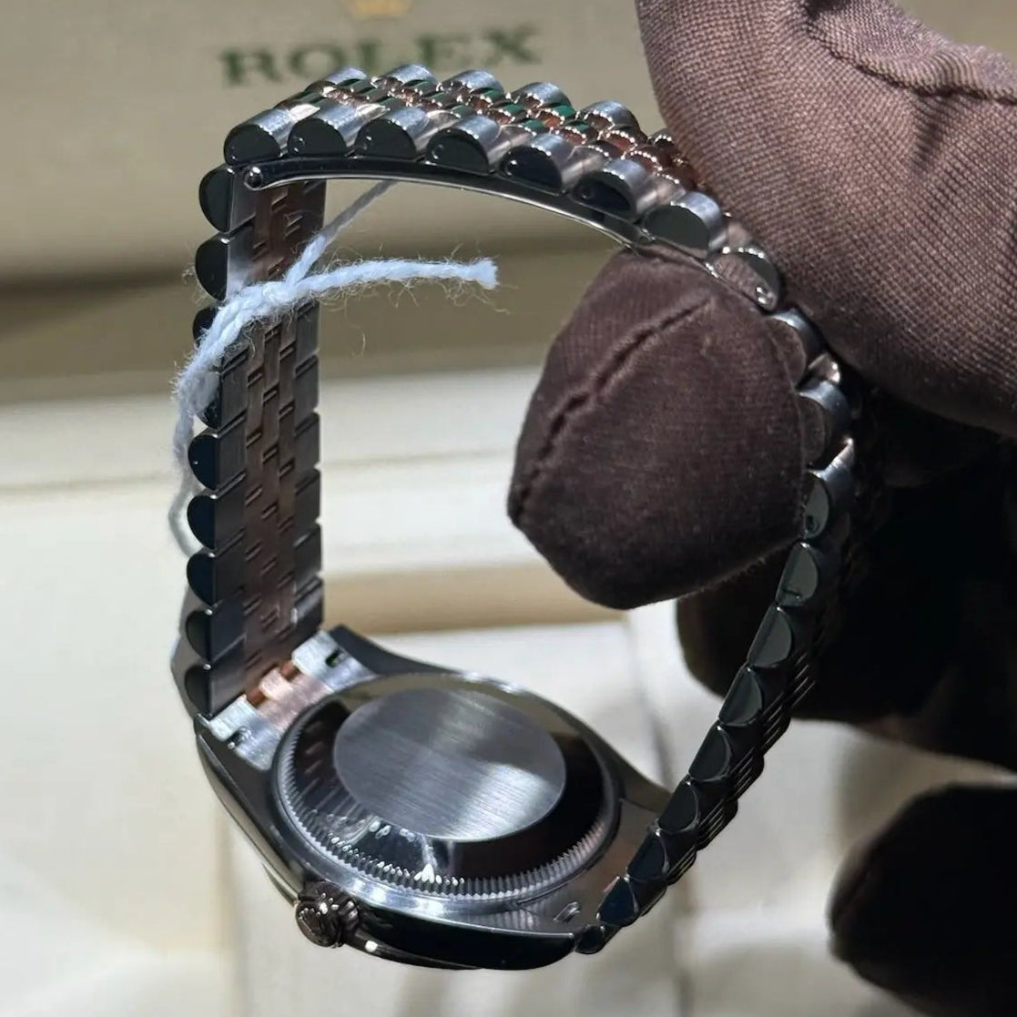2025 Datejust 31 Silver Diamond Dial / 278271 / Rose Gold & Steel / Brand New & Unworn Just Watch It