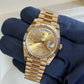 2024 Rolex Day Date 40 Champagne Baguette Diamond Dial / 228238 / Yellow Gold / Like New