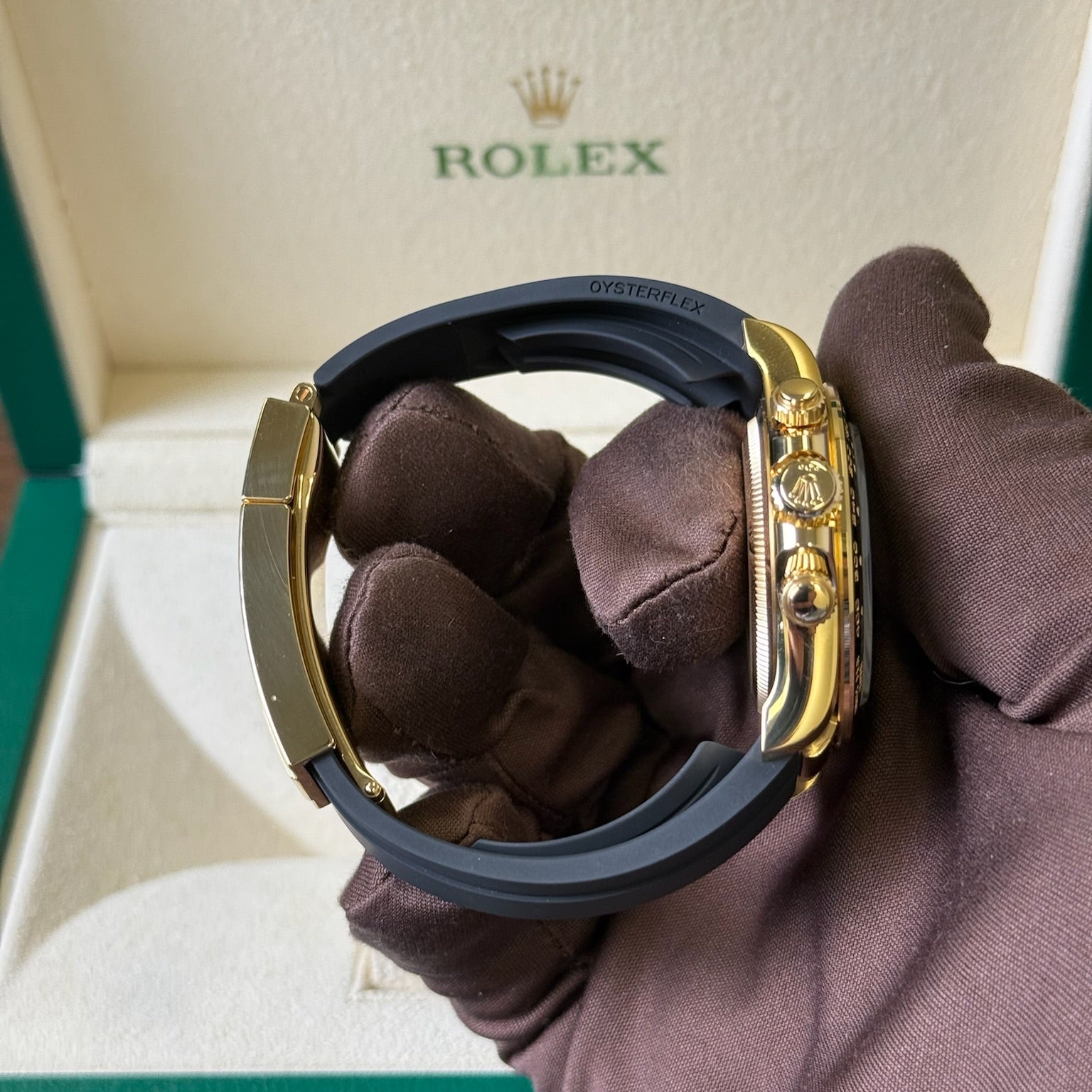 2025 Rolex Daytona Cosmograph 'Tiffany Blue' Dial / 126518LN / Yellow Gold / Brand New & Unworn / Box & Papers Just Watch It