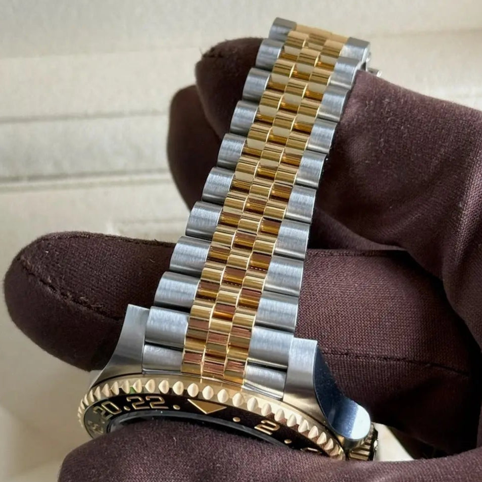 2025 GMT Master II ‘Zombie’ / 126713GRNR / Two Tone Yellow Gold / Jubilee / 40mm / Brand New & Unworn Just Watch It